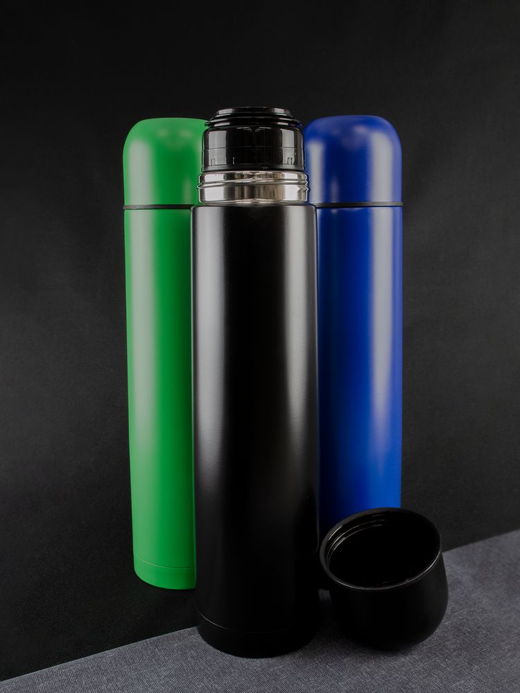 Термос Ammo 1000, зеленый — изображение 9