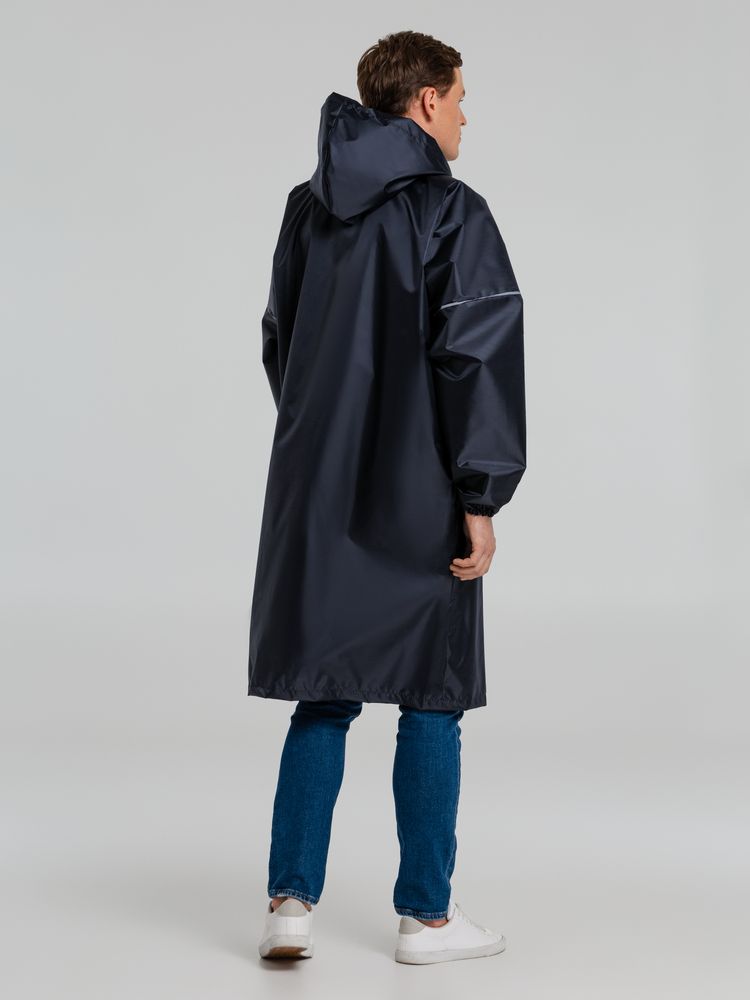 Дождевик со светоотражающими элементами Rainman Blink, темно-синий — изображение 9