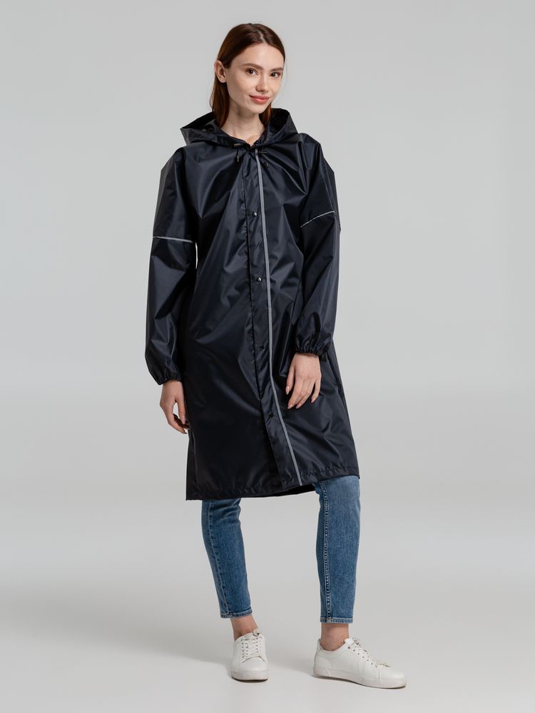 Дождевик со светоотражающими элементами Rainman Blink, темно-синий — изображение 6