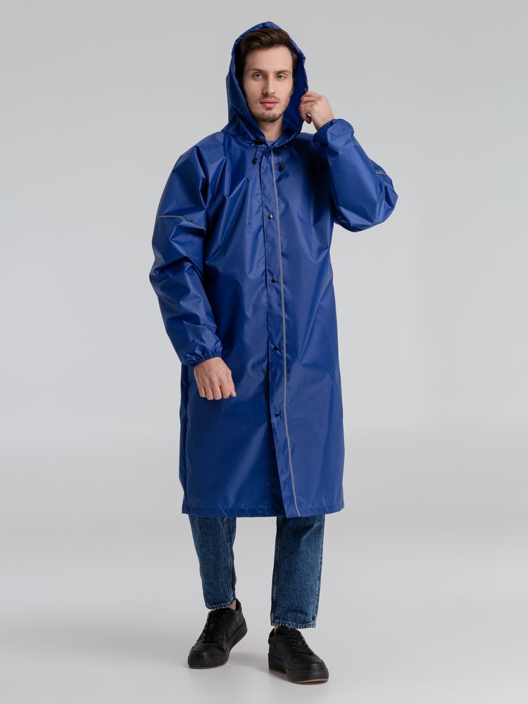 Дождевик со светоотражающими элементами Rainman Blink, ярко-синий — изображение 6