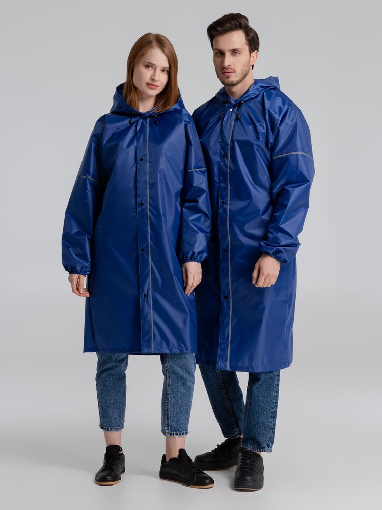 Дождевик со светоотражающими элементами Rainman Blink, ярко-синий — изображение 11