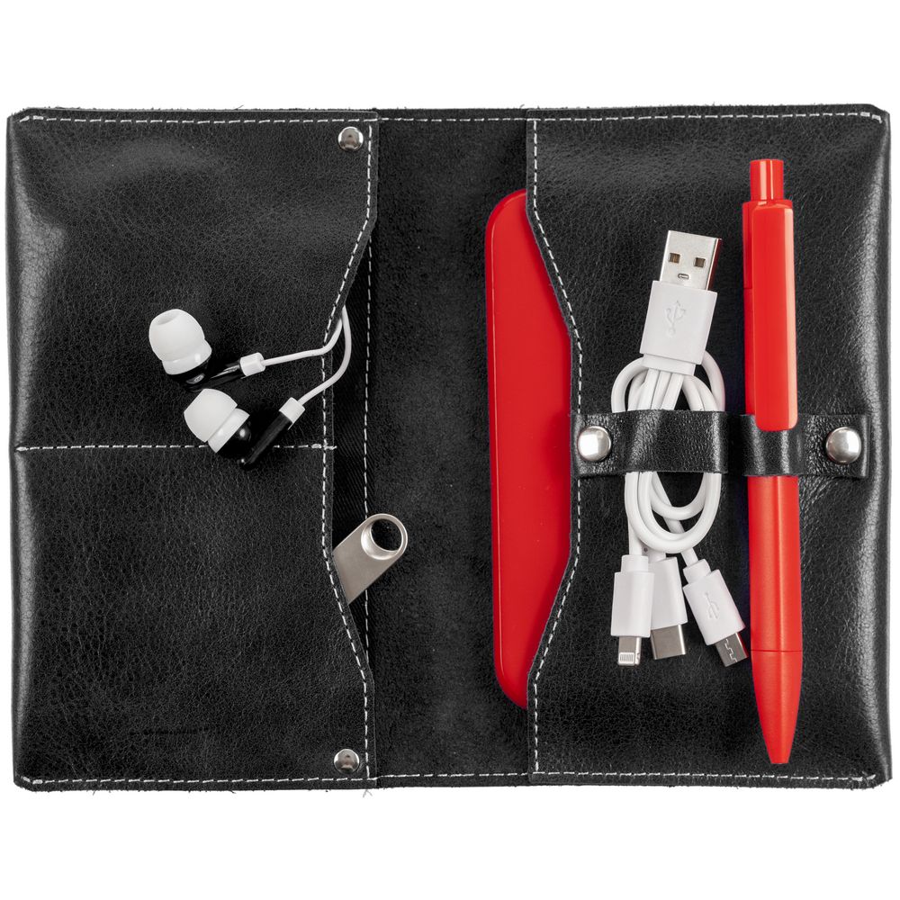 Органайзер для зарядных устройств Apache, черный — изображение 6