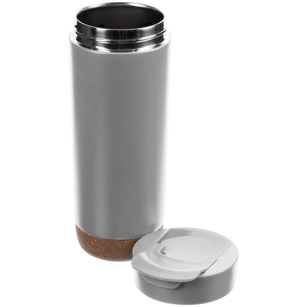 Термостакан Steady, серый — изображение 5