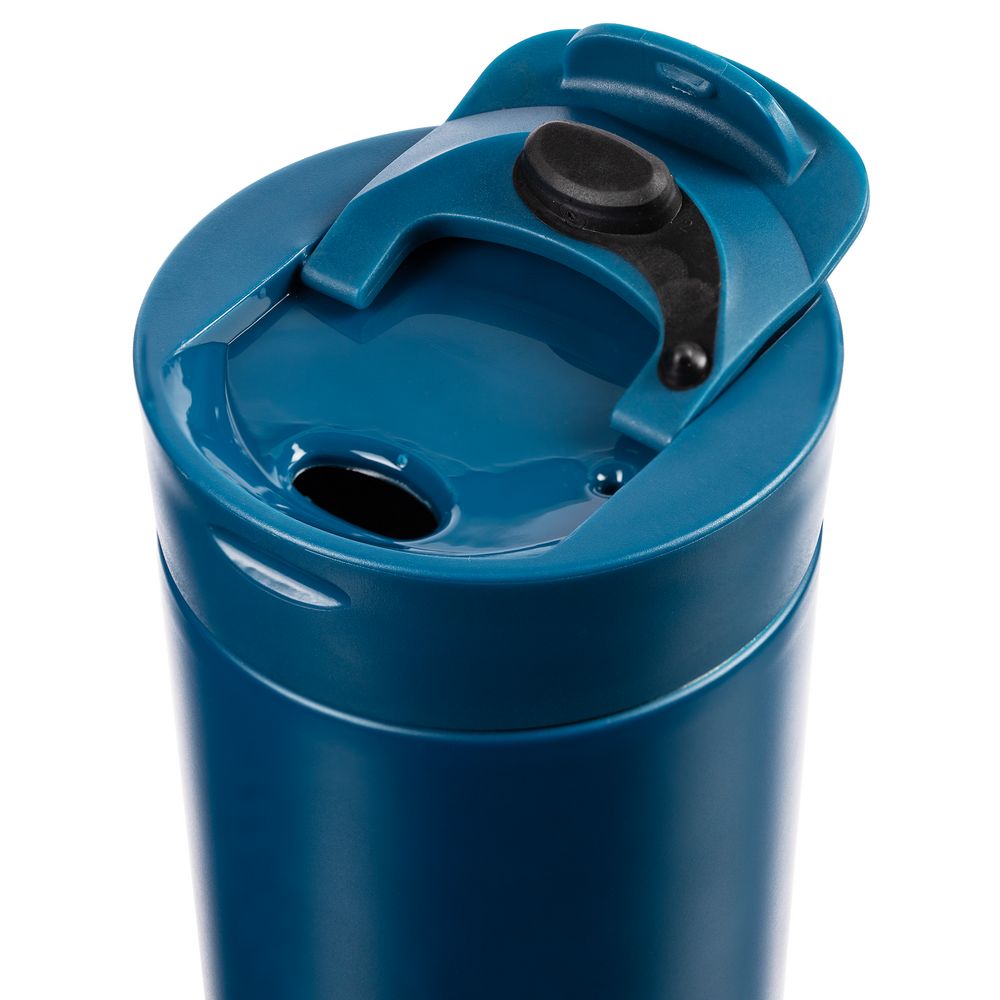 Термостакан Steady, синий — изображение 4