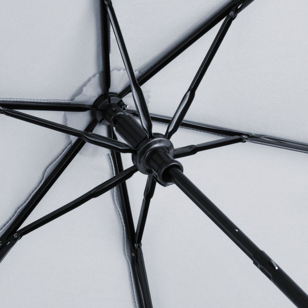 Зонт складной Safebrella, серый — изображение 4