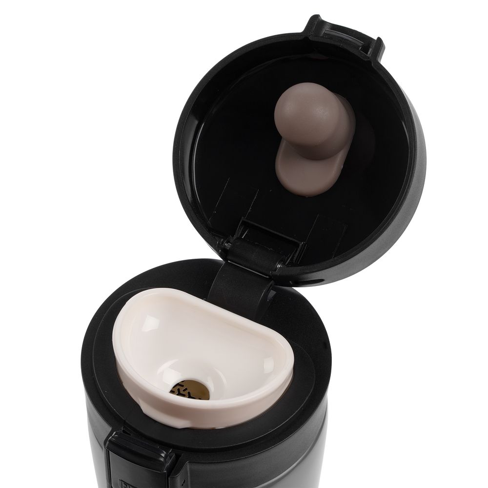 Термостакан с ситечком No Leak Infuser, серый — изображение 4