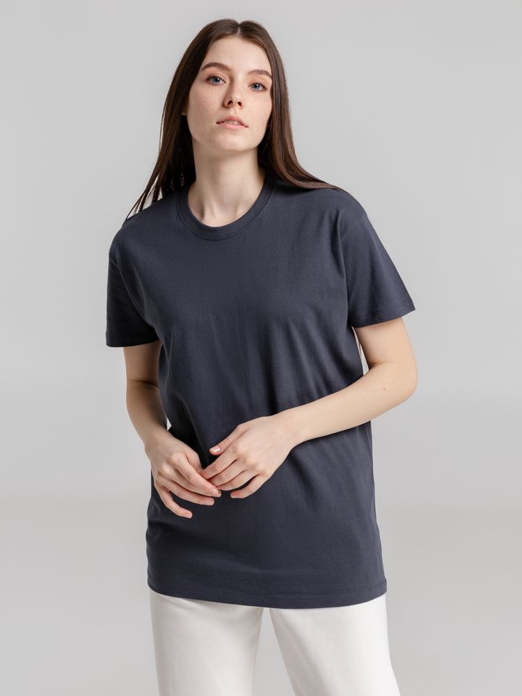 Футболка Imperial 190, темно-серая (графит) — изображение 5