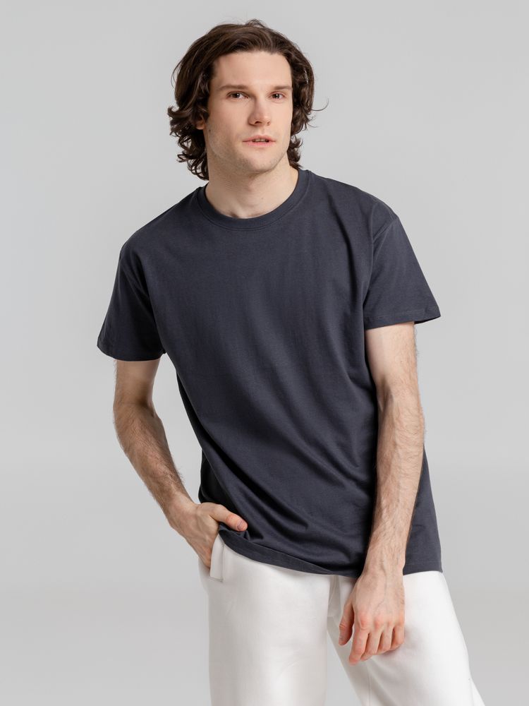 Футболка Imperial 190, темно-серая (графит) — изображение 9