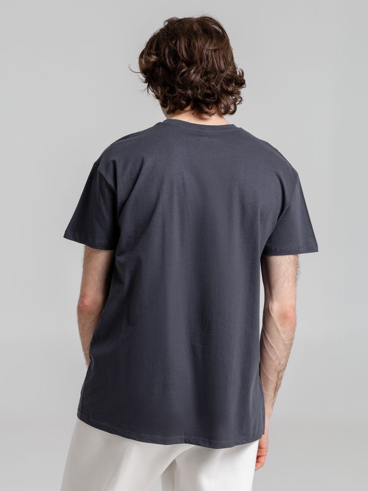 Футболка Imperial 190, темно-серая (графит) — изображение 11