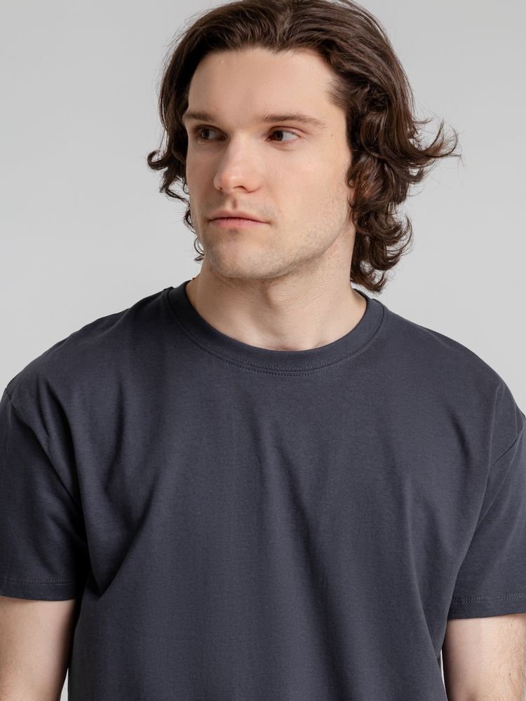 Футболка Imperial 190, темно-серая (графит) — изображение 12