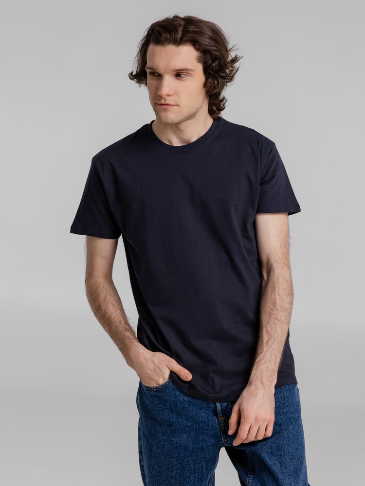 Футболка Imperial 190, темно-синяя (navy) — изображение 5