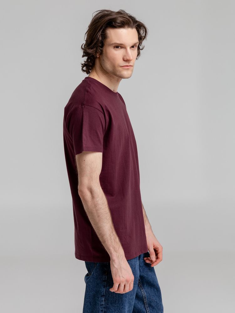 Футболка Imperial 190, бордовая — изображение 6