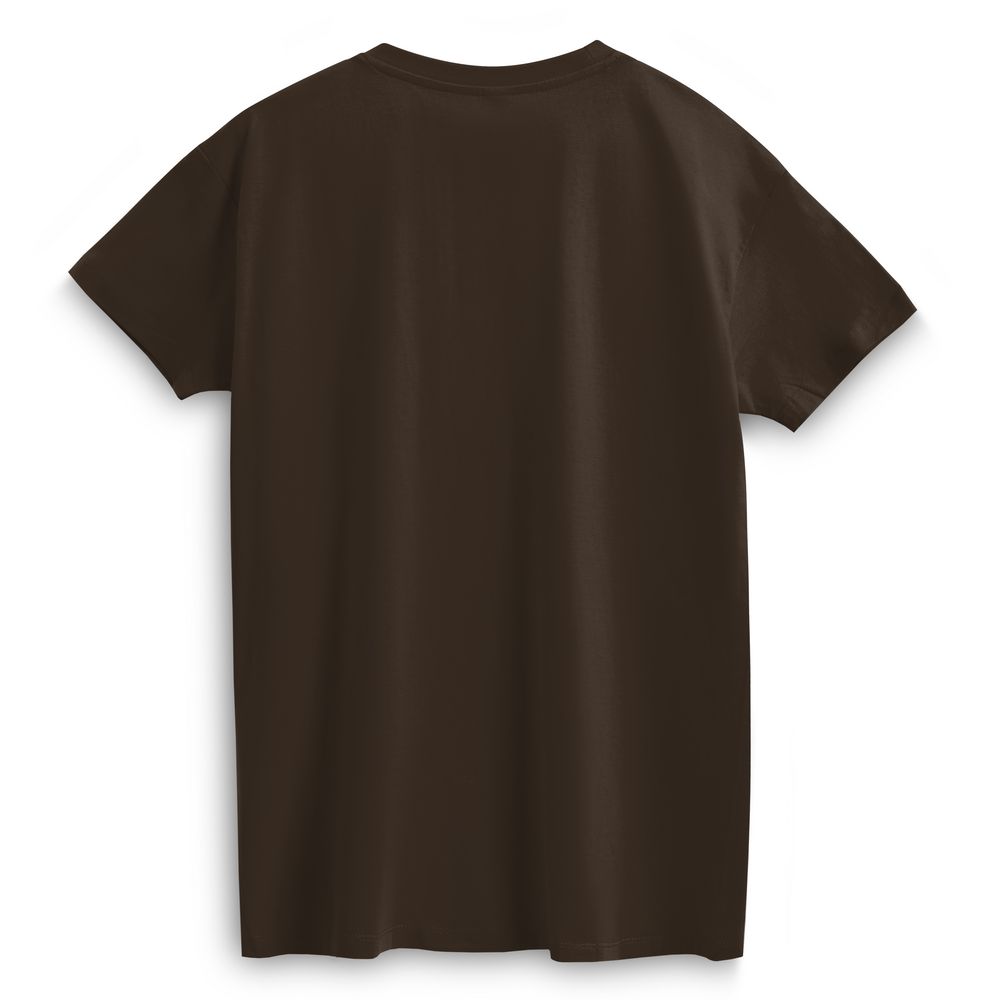 Футболка Imperial 190, шоколадно-коричневая — изображение 3