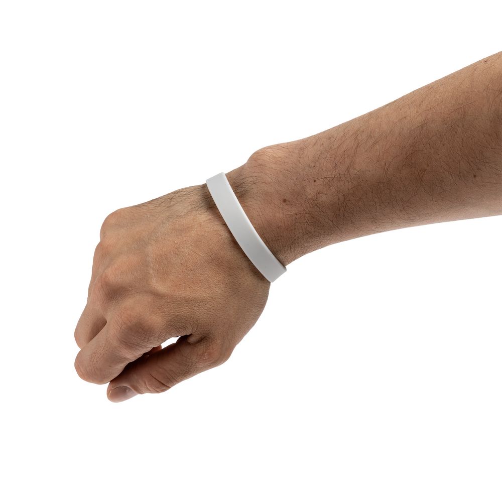 Силиконовый браслет Valley, белый — изображение 3