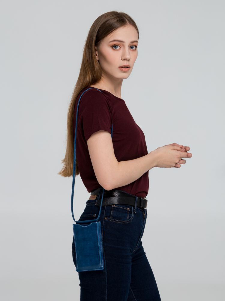 Сумочка для телефона Apache, черная — изображение 7