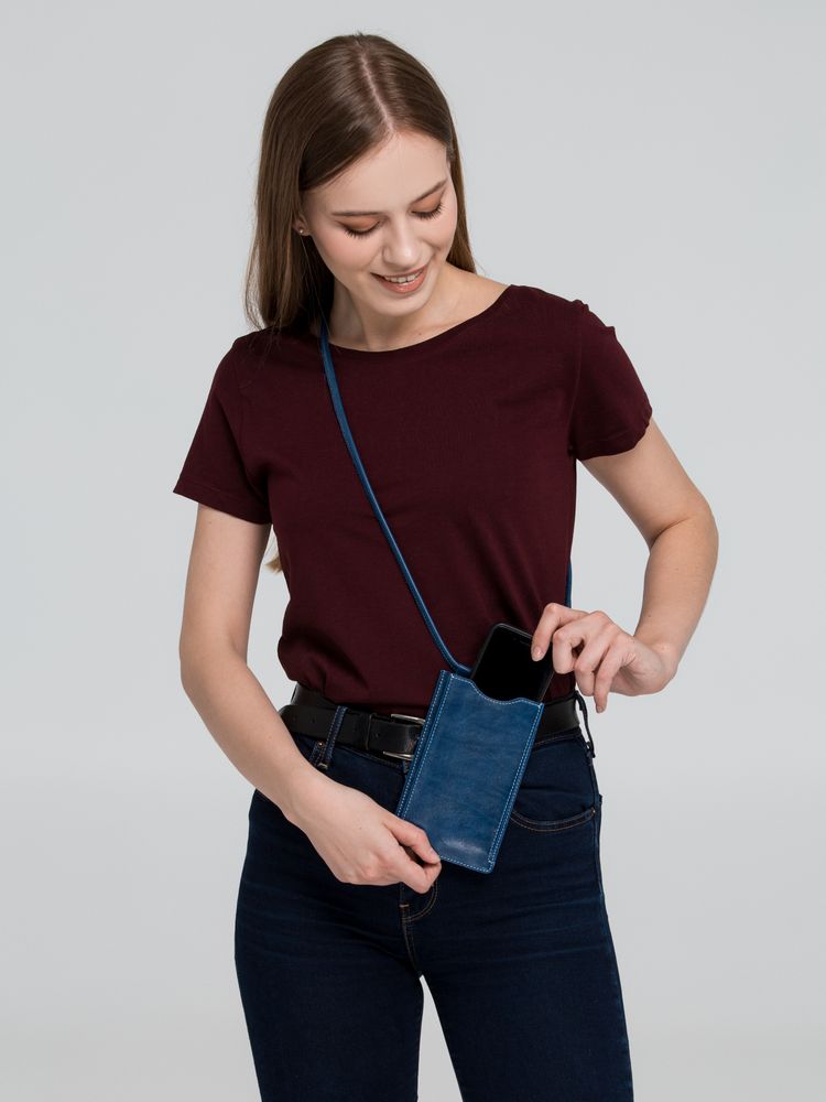 Сумочка для телефона Apache, черная — изображение 8