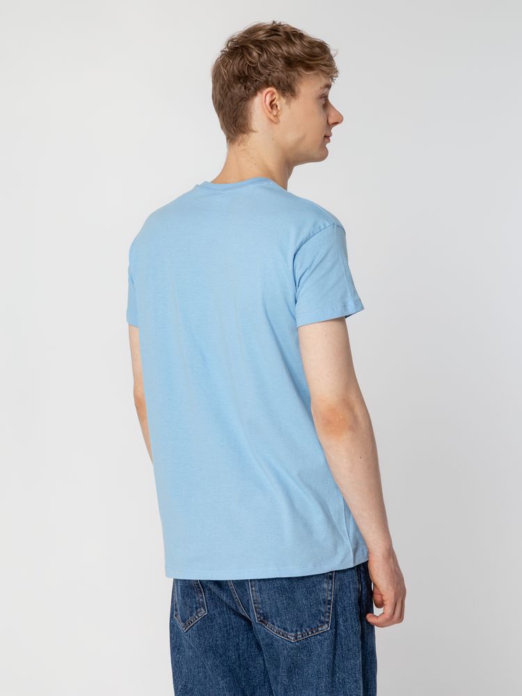 Футболка унисекс Regent 150, голубая — изображение 11