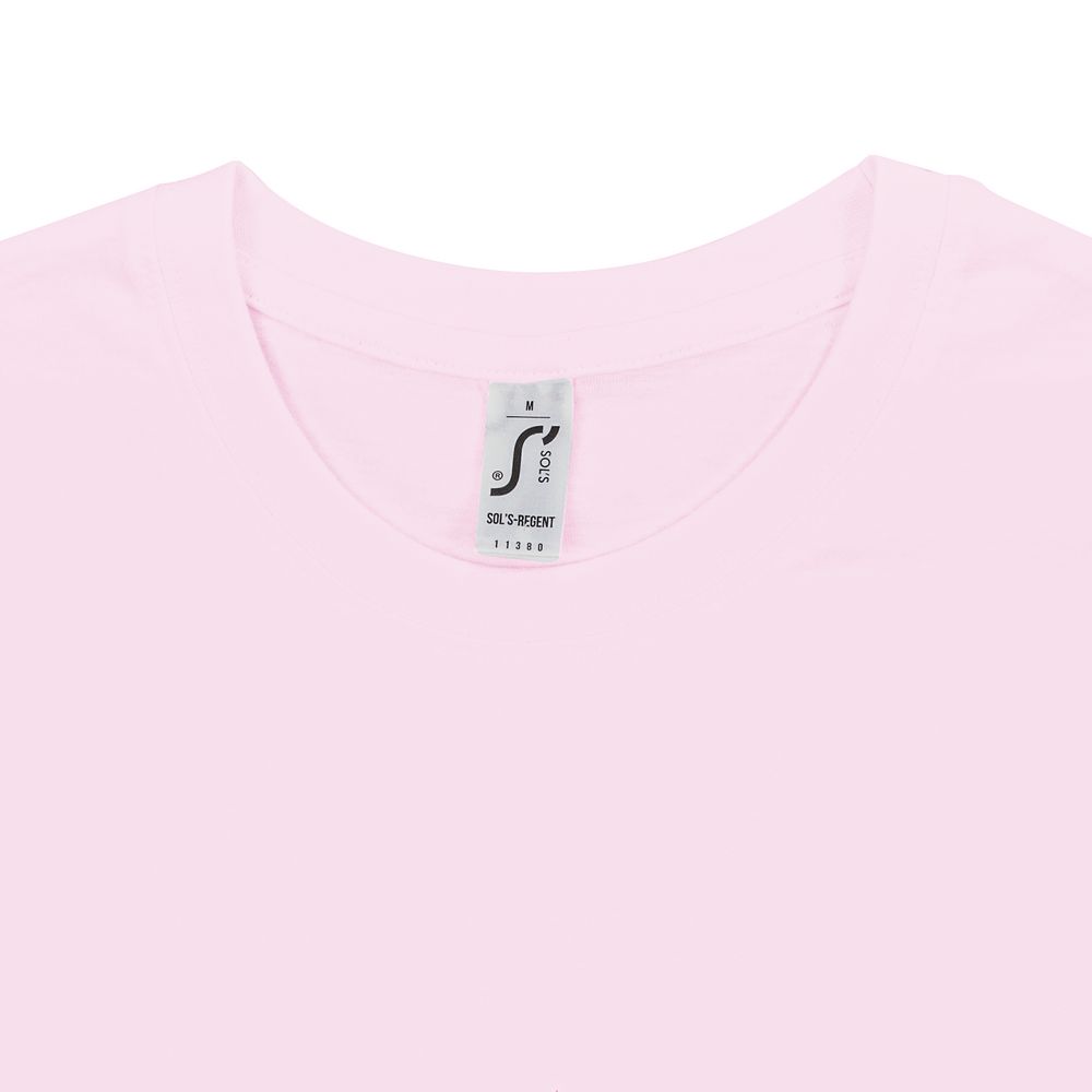 Футболка унисекс Regent 150, светло-розовая — изображение 4