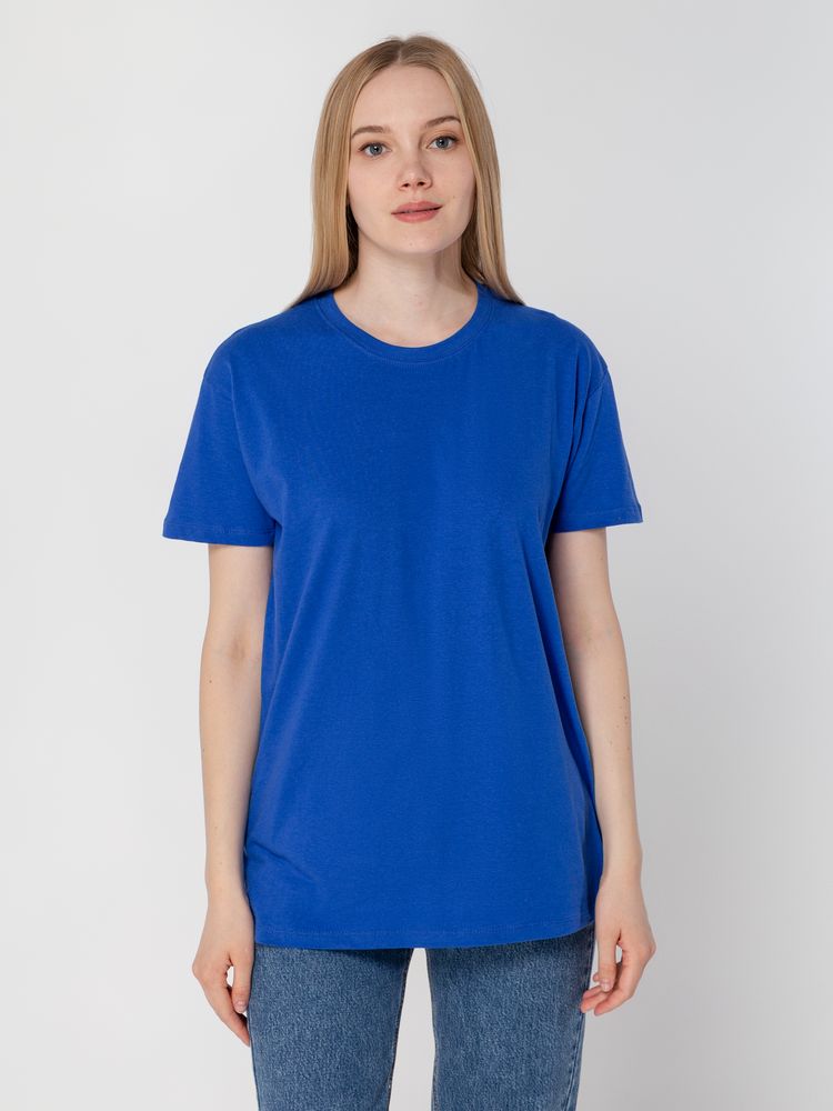 Футболка унисекс Regent 150, темно-синяя (navy) — изображение 10