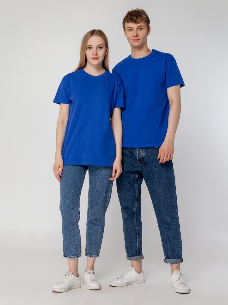 Футболка унисекс Regent 150, темно-синяя (navy) — изображение 12