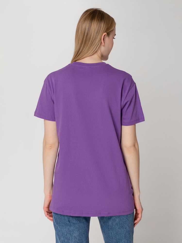 Футболка унисекс Regent 150, фиолетовая — изображение 7