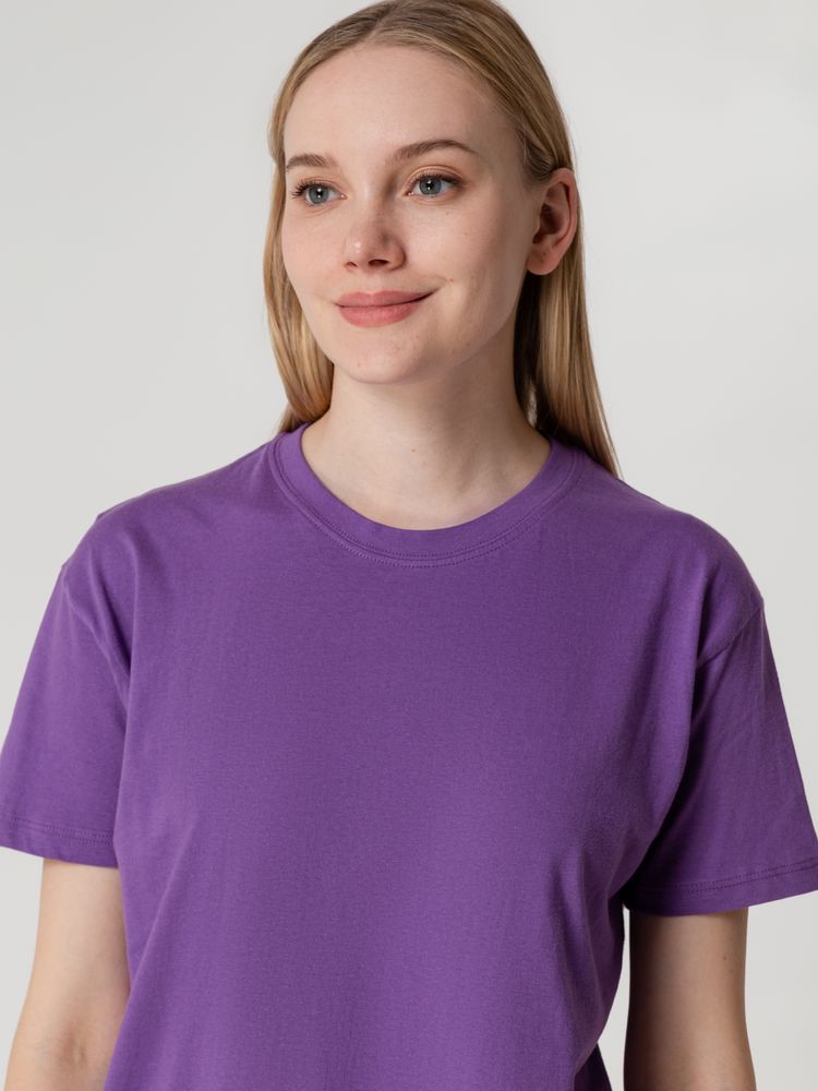 Футболка унисекс Regent 150, фиолетовая — изображение 8