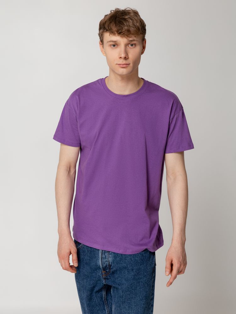 Футболка унисекс Regent 150, фиолетовая — изображение 10