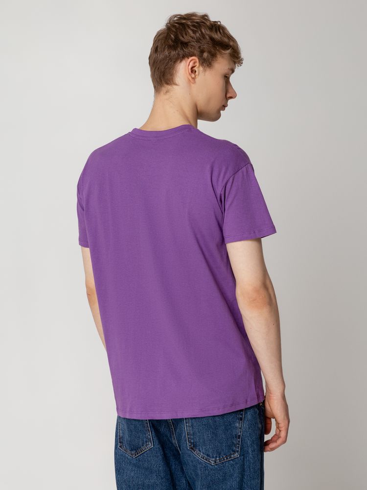 Футболка унисекс Regent 150, фиолетовая — изображение 11