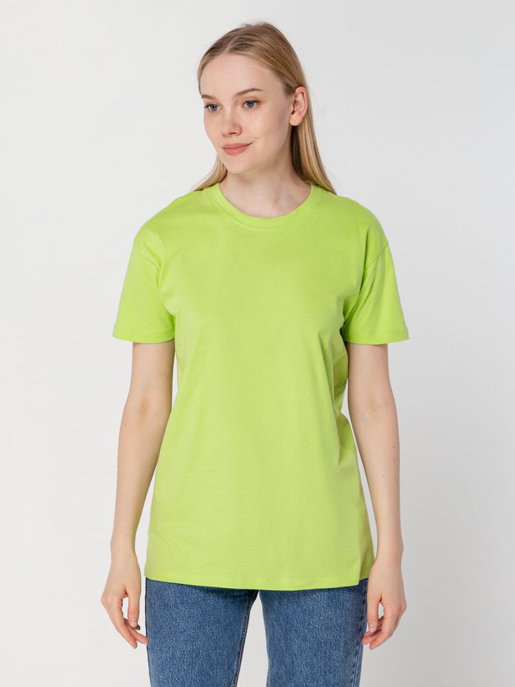 Футболка унисекс Regent 150, зеленое яблоко — изображение 6