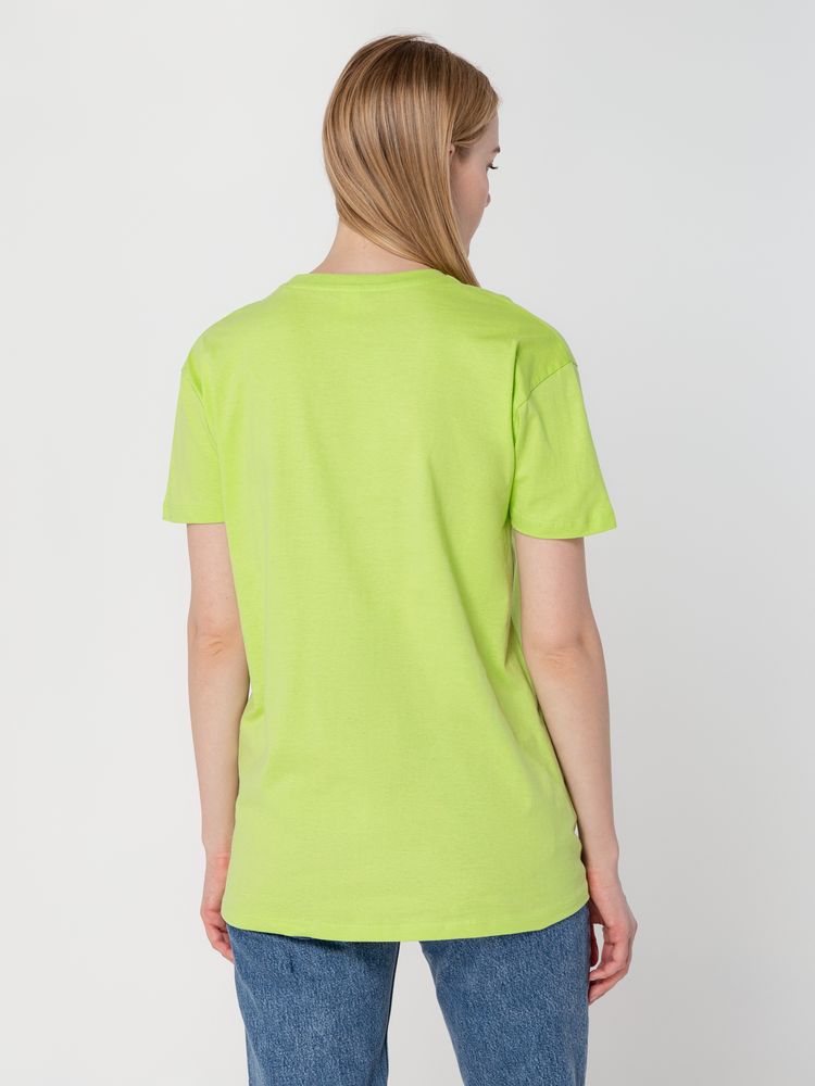 Футболка унисекс Regent 150, зеленое яблоко — изображение 7