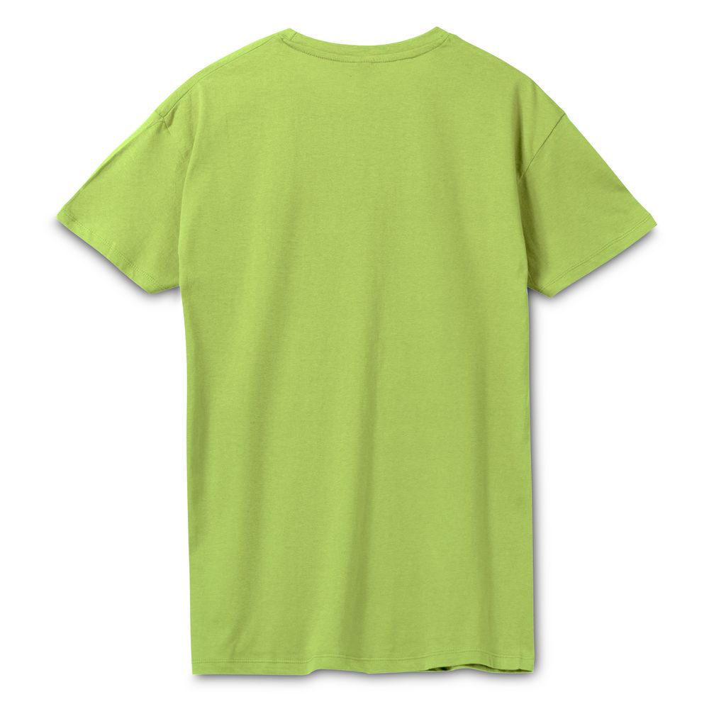 Футболка унисекс Regent 150, зеленое яблоко — изображение 3