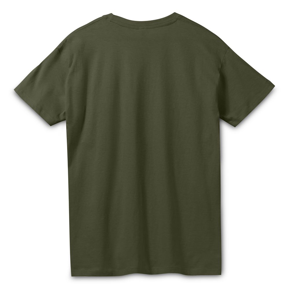 Футболка унисекс Regent 150, темный хаки — изображение 3
