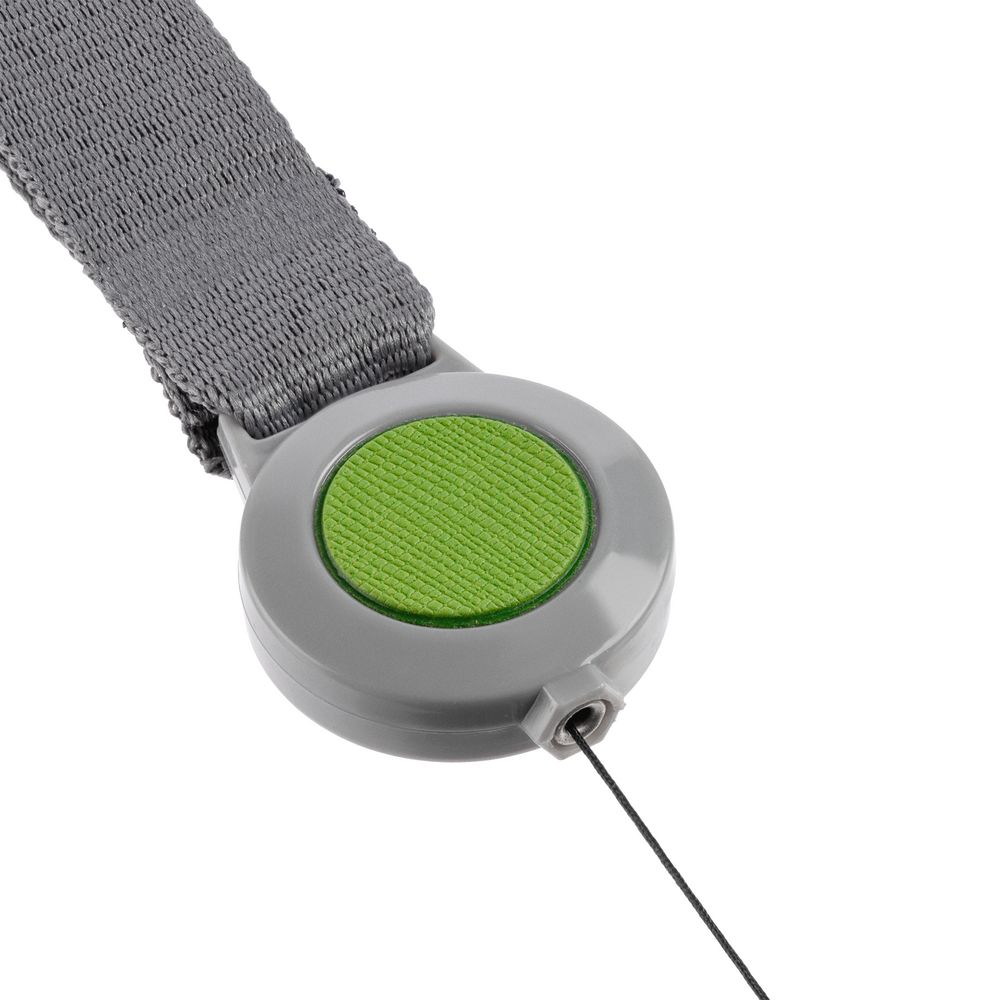 Чехол для карточки с лентой и ретрактором Devon, зеленый — изображение 7