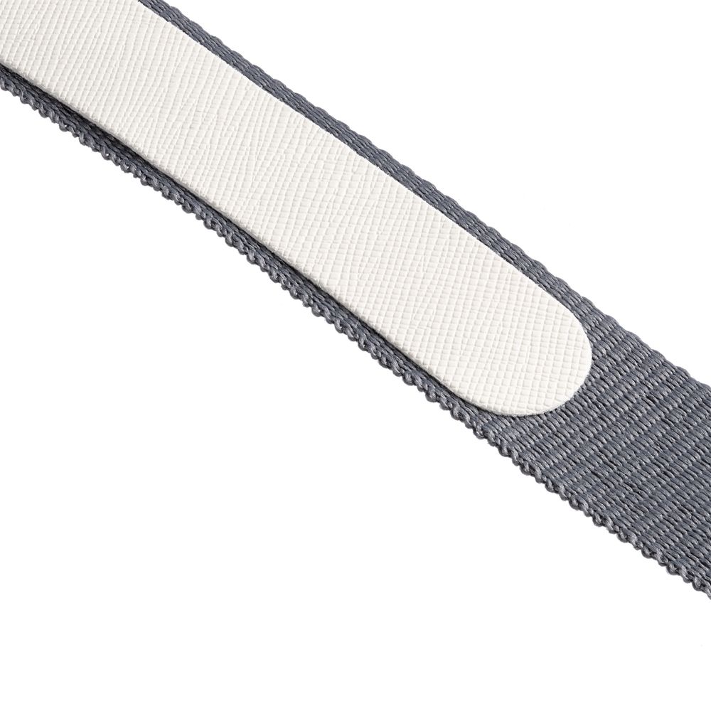 Чехол для пропуска с лентой и ретрактором Devon, белый — изображение 5