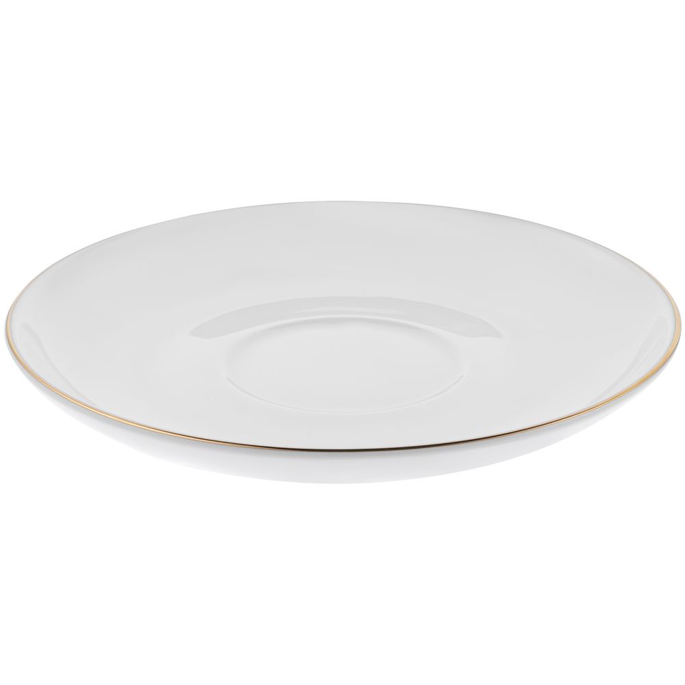 Кофейная пара Select, белая с золотистой отводкой — изображение 10