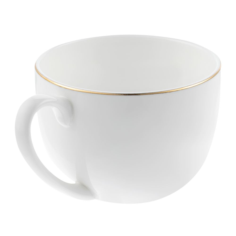 Набор на 2 персоны Select, белый с золотистой отводкой — изображение 7