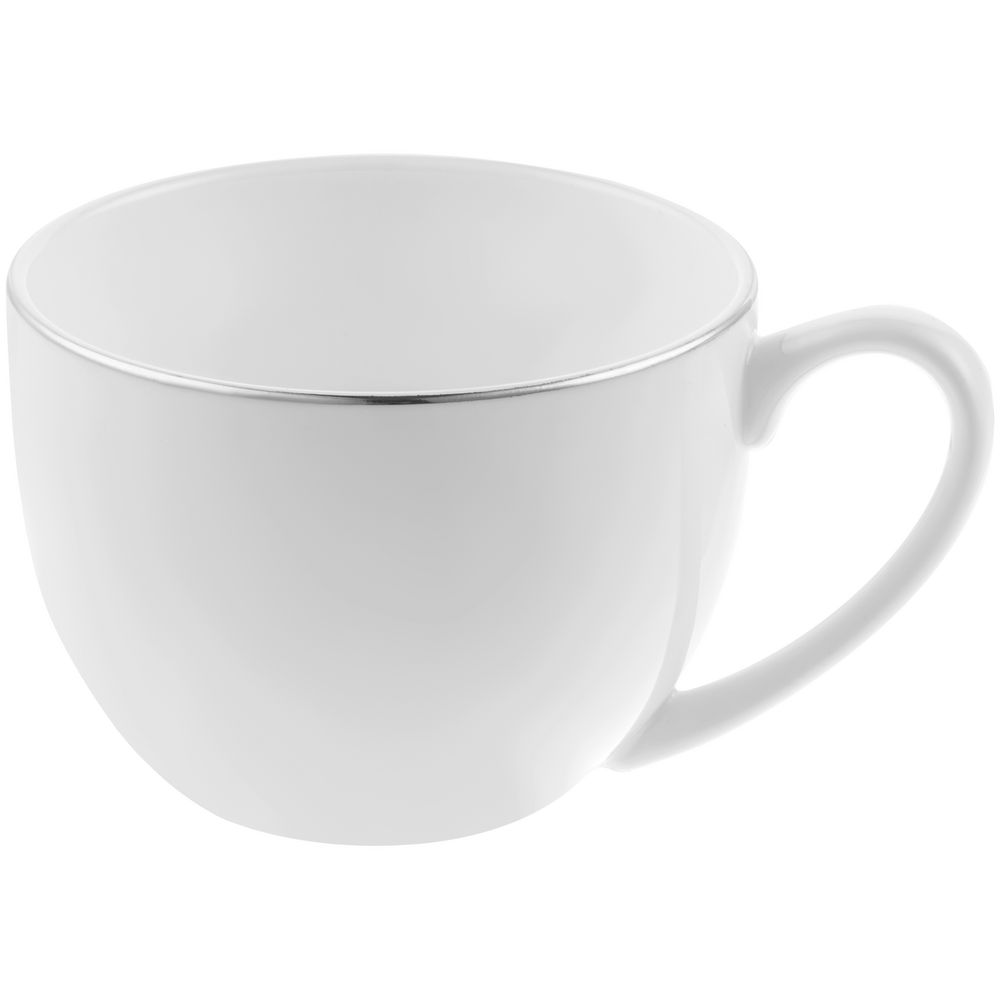 Набор на 2 персоны Select, белый с серебристой отводкой — изображение 6