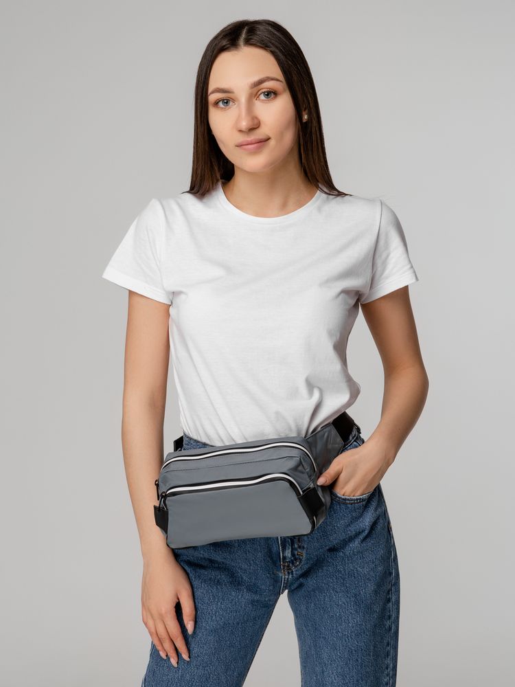 Поясная сумка Tabby, серая — изображение 14