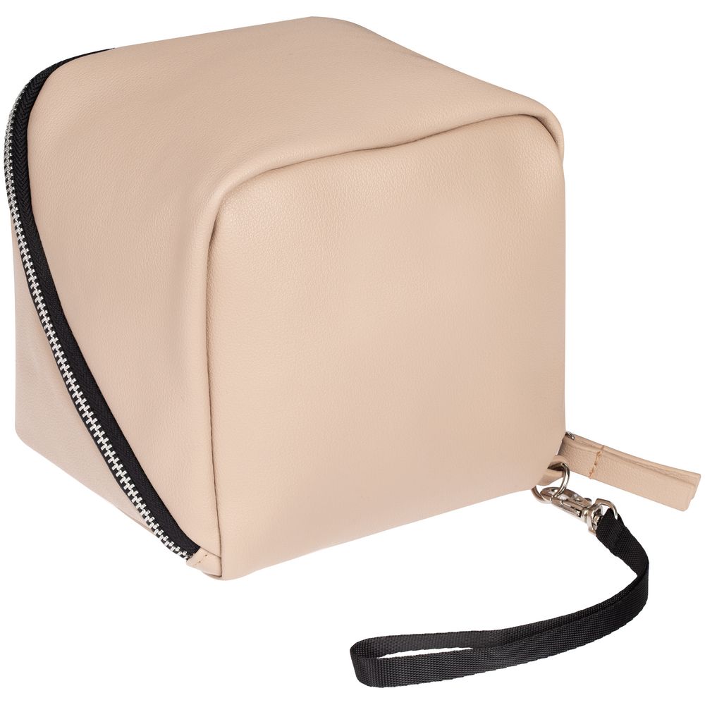 Дорожная косметичка Cubo, бежевая — изображение 3