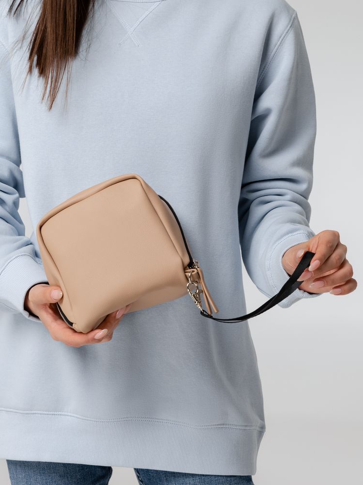 Дорожная косметичка Cubo, бежевая — изображение 10