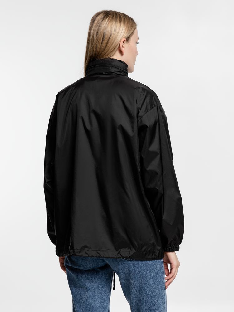 Ветровка из нейлона Surf 210, черная — изображение 9