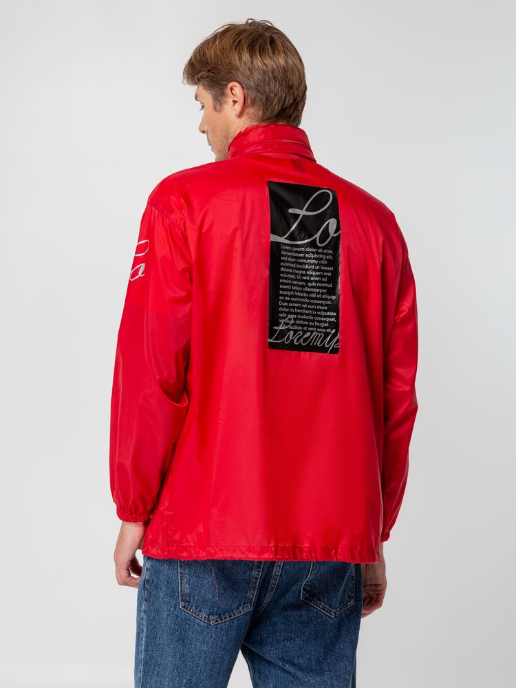 Ветровка из нейлона Surf 210, красная — изображение 8