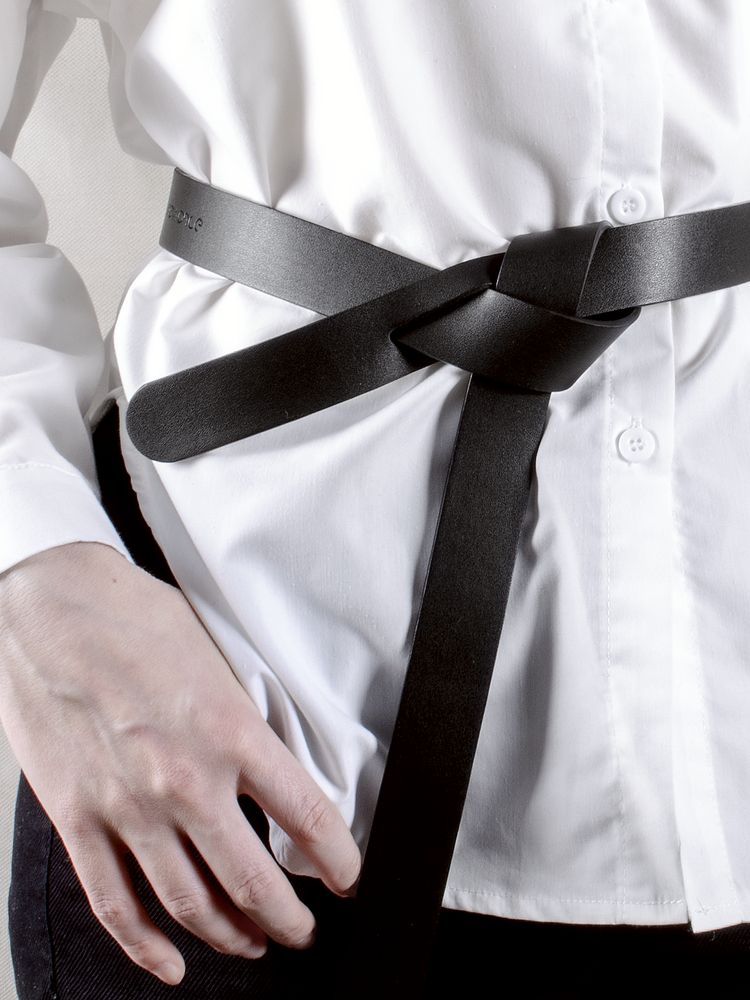 Ремень Romance, черный — изображение 10