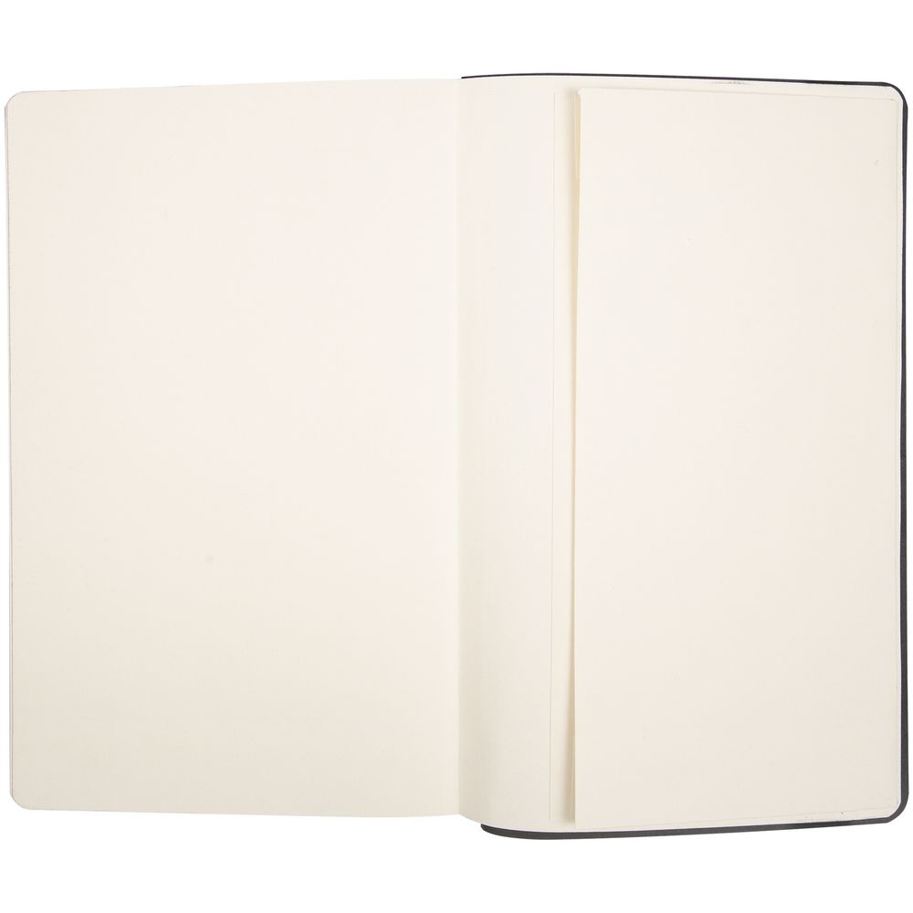 Ежедневник Velours, недатированный, черный с синим — изображение 6