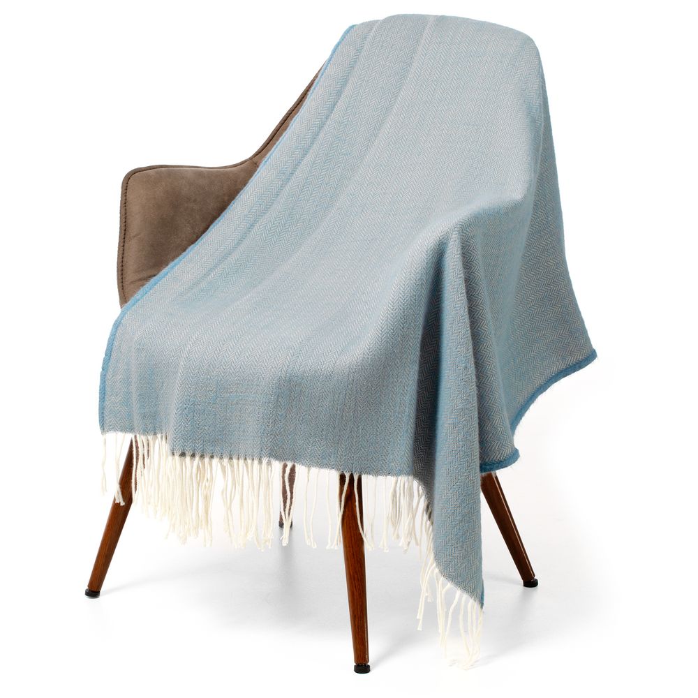 Плед Bilbo, светло-синий — изображение 4