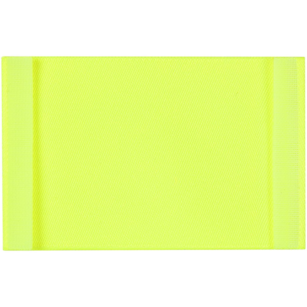 Лейбл тканевый Epsilon, XL, желтый неон — изображение 3