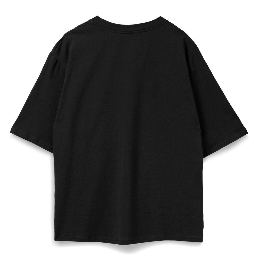 Футболка оверсайз Slope, черная — изображение 3