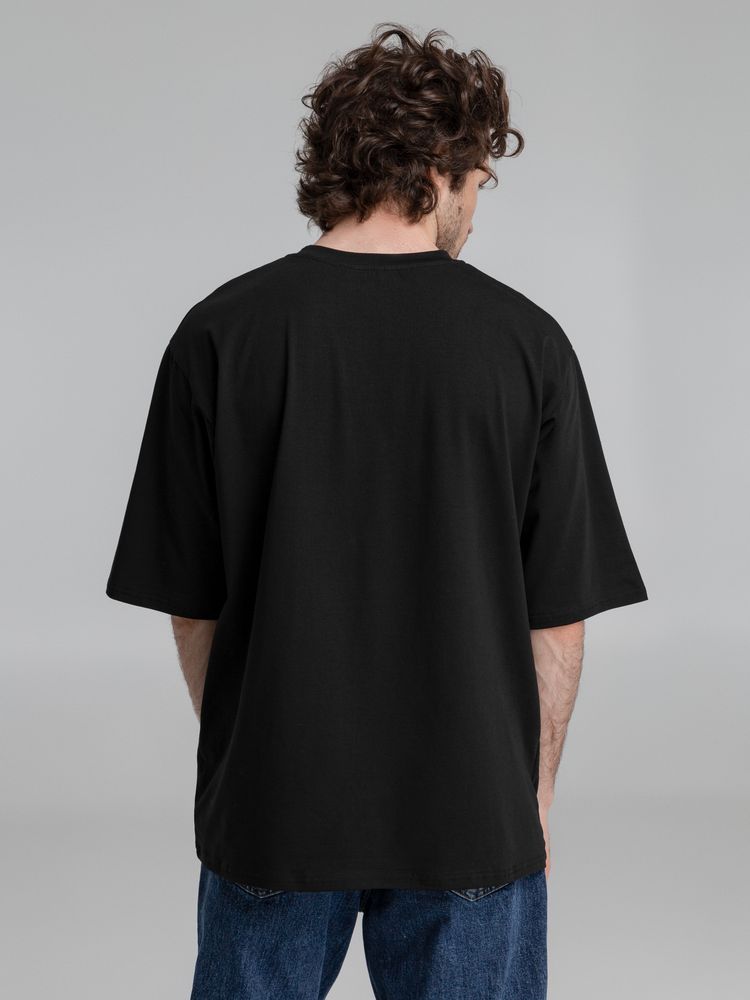 Футболка оверсайз Slope, черная — изображение 10