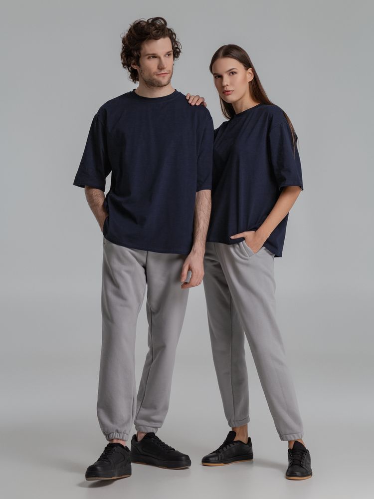 Футболка оверсайз Slope, кобальт (темно-синяя) — изображение 10