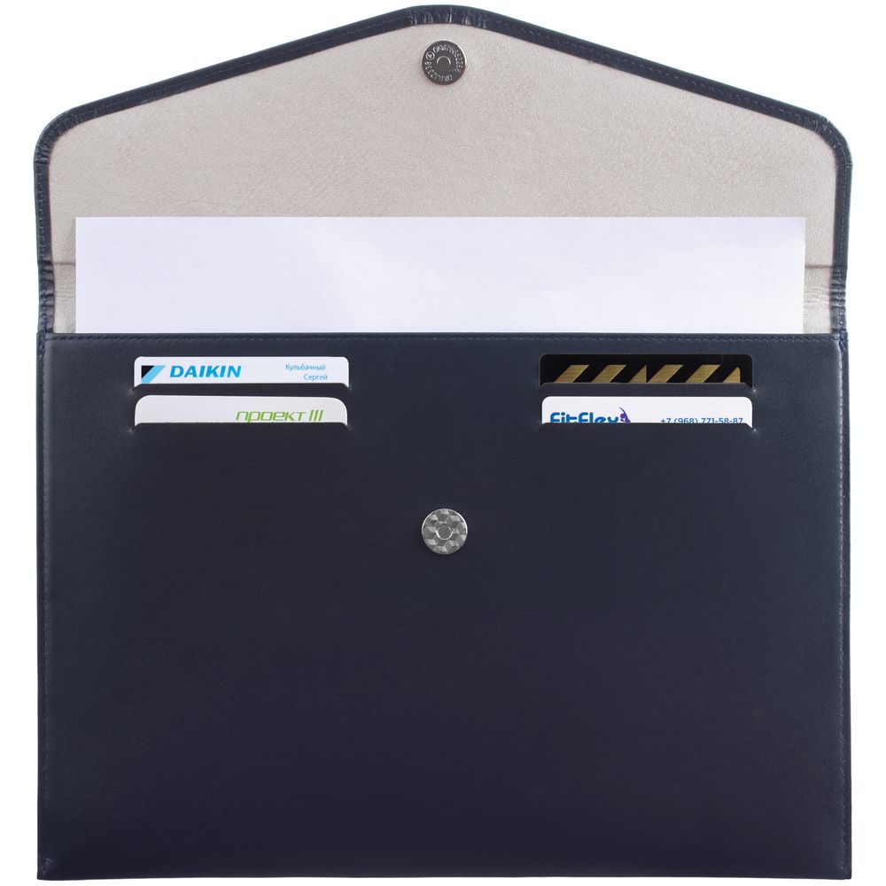 Папка для документов Signature, синяя — изображение 5